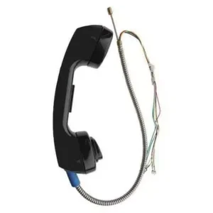 GAI-Tronics Handset Assy Black 15' Lynrd, Armored Cord, NC, VC (226/227) 10117-001