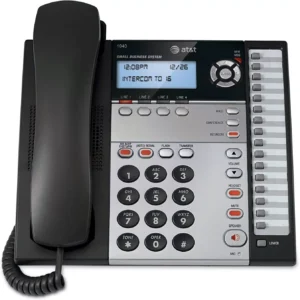 AT&T 1040 4-line corded office phone with display and speakerphone