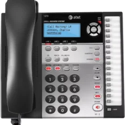 AT&T 1070 refurbished 4-line corded speakerphone with display and intercom function