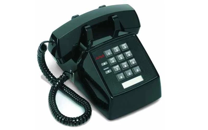 Lucent 2500 MMGN Single Line Phone Black OEM 108209016