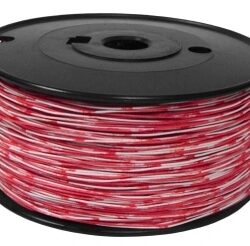 Essex Frame Wire Red & White 22AWG – 1000' Spool | Durable Electrical Wire 12-001-13