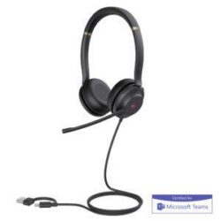 Yealink UH37 Dual Teams USB-C/A Headset 1308140-N – Professional Clarity