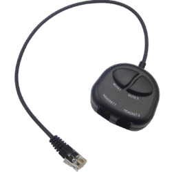 CallTel Telephone Training Adapter Y Splitter for Headset or Handset - New Dual Coaching Cable