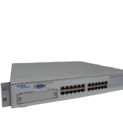 Nortel Baystack 460-24T-PWR 24-Port refurbished network switch with PoE support