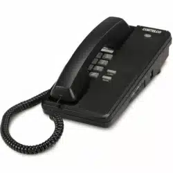 Cortelco Patriot II Basic Analog Phone with Desk or Wall Mount Options - Black - Durable and Easy to Use 219200-VOE-27F NEW