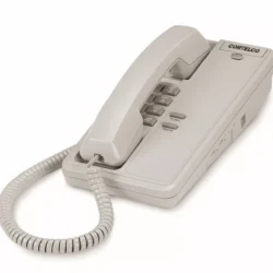 Cortelco Patriot II Basic Analog Phone with Desk or Wall Mount Option - Pearl Gray - Durable & Easy to Use (219275-VOE-27F-NEW)