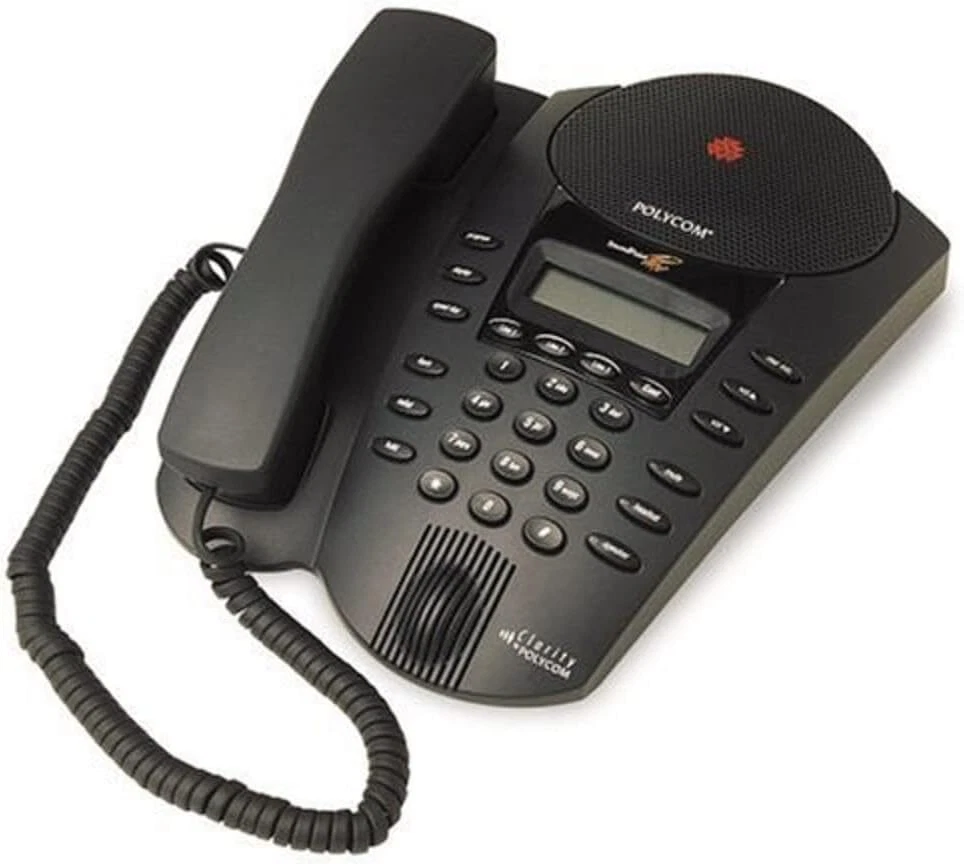 Polycom SoundPoint Pro SE-225 Black Phone 2200-06325-001 Refurbished