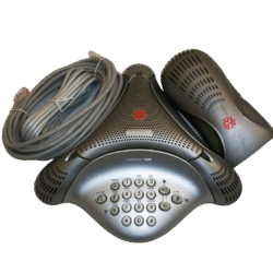 Polycom VoiceStation 100 Conference Phone – 2200-06846-001 Compact Analog Speakerphone