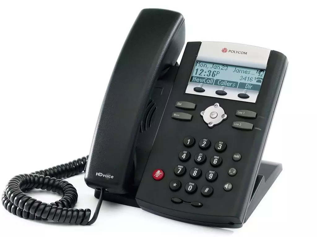 Polycom SoundPoint IP 335 VoIP Phone – Refurbished
