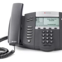 Polycom SoundPoint IP 550 PoE VoIP Phone – Refurbished