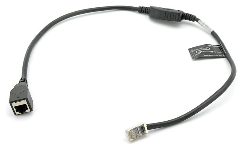 2457-40054-001-N Polycom Power Supply & Splitter PoE power insertion cable for Polycom VoIP phones