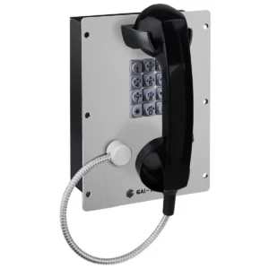 Gai-Tronics Behavioral Health Analog Telephone – 12" Cord, Rugged & Secure | Model 276-002BH
