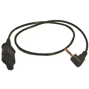Plantronics Straight Cable – 18 Inch Quick Disconnect to 2.5mm (43038-01) for Headsets