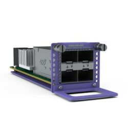 Extreme Networks 5520-VIM-4XE with four SFP+ uplink ports for 10GbE connectivity