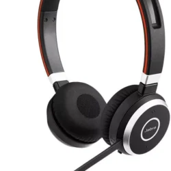 Jabra Evolve 65 MS Stereo Wireless Headset with Link 370 USB Adapter – Model 6599-823-309, certified for Microsoft Teams