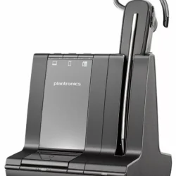 Poly Savi 8240 Office Mono Wireless Headset model 7W071AA#ABA with DECT connectivity, noise-canceling mic, and all-day comfort 7W071AA#ABA