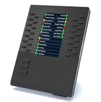 Mitel Black 28-Button Add-On Module – Refurbished 80C00007AAA-A Programmable Expansion Sidecar