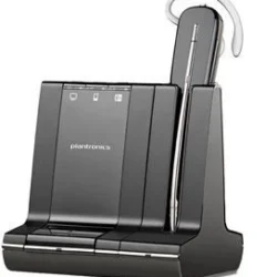 Refurbished Plantronics SAVI W745 wireless headset model 86507-01 with base unit