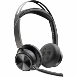 Poly Voyager Focus 2 binaural Bluetooth headset with USB-C/A adapter