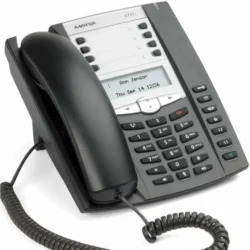 Aastra 6731i IP Phone Refurb A6731-0131-10-02 with backlit display and dual Ethernet ports