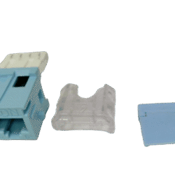 Belden CAT6+ Modular Jack RJ45 MDVO style Blue AX101071