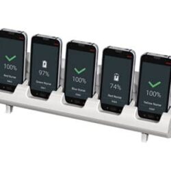Ascom CR7-AAAA Myco 3 Charging Rack – Charge Up to 5 Devices Simultaneously