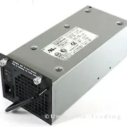 Cisco 400W PSU, C-34-0873-01 Cisco Catalyst 4000 Series 400W Power Supply front view with connector ports