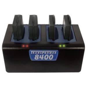 CH-TF8400-B 4-slot desktop battery charger with power supply for 8400 series – better than OEM