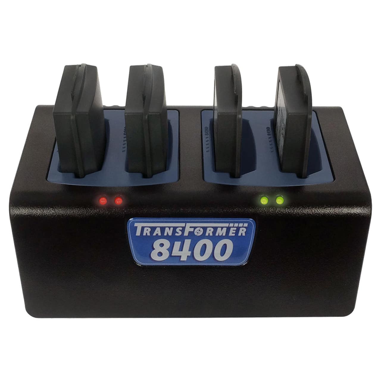 CH-TF8400-B 4-slot desktop battery charger with power supply for 8400 series – better than OEM