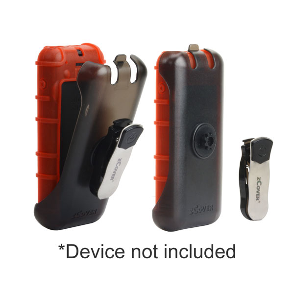 zCover CI821BRD red antimicrobial silicone case with metal belt clip for Cisco 8821
