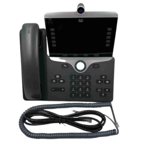 Cisco CP-8845-K9++ IP Phone with HD Video, Gigabit Ethernet and PoE – Charcoal
