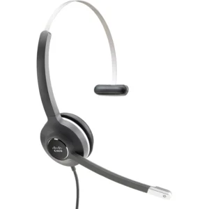 Cisco 531 Wired Headset CP-HS-W-531-USBC with USB-C, RJ connection and mono design for pro audio clarity