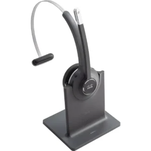 Cisco 561 Wireless Monaural Headset with Multi Base Station (CP-HS-WL-561-M-US) – DECT audio for desk phone, PC, and mobile