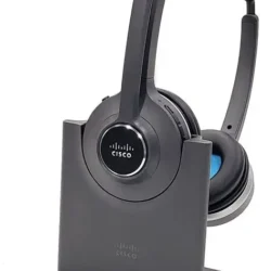 Cisco 562 Wireless Dual Ear Digital Headset with Standard Base – CP-HS-WL-562-S-US – New