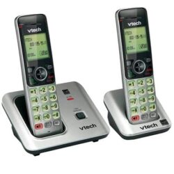 Vtech Cordless Phone with Caller ID - 2 Handsets - New CS6619-2