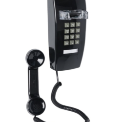 Cetis 2554 Wall Phone – Black – New (25402) | Reliable Wall-Mount Business Telephone