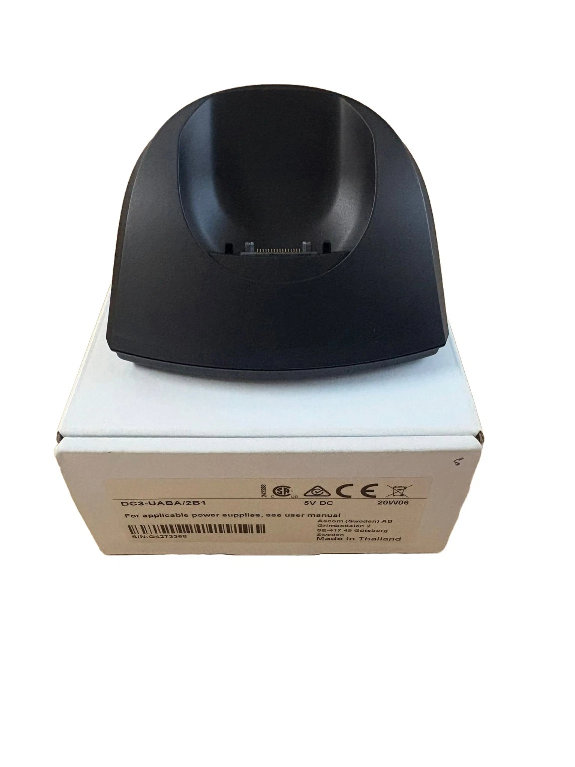 Ascom d43 d63 and i63 Charger DC3-UABA Refurbished
