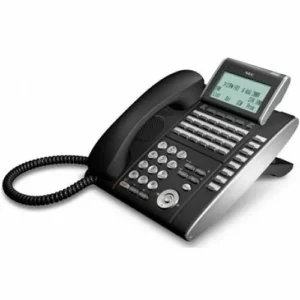 NEC DTL-32D-1 Digital Phone – Black, Refurbished
