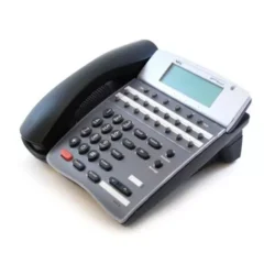 NEC Dterm DTR-16D-1 16-Button Digital Phone, Refurbished, Black