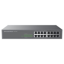 GWN7702P Grandstream unmanaged network switch with 16 GigE ports and 8 PoE