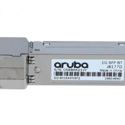 HPE Aruba 1G SFP BT Transceiver Refurbished J8177D Gigabit copper module for Aruba switches