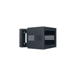 Lowell Wall Rack 7U x 23" Depth Refurb LWR-723 with Swing-Out Panel