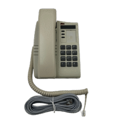 M8004 Basic Phone – Platinum | Reliable Analog Desk Phone