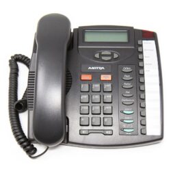 Aastra M9120 Set – Charcoal M9120 business phone with speakerphone and dual-line support