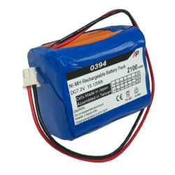 Replacement Battery for CareFusion GW Volumetric Pump – NiMH 7.2V 2100mAh 15.12Wh – Japanese Cells