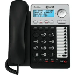 AT&T 2-Line Analog Phone ML17929 with caller ID, speakerphone, and dual-line support