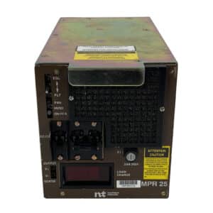 MPR25E Modular Power Rectifier 25 Amps NT5C06CA front view installed in shelf system