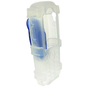 Clear silicone gel case with clip for Cisco 7925 P-7925H-C-N, surgical-grade protective cover