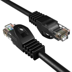 4ft CAT6 Patch Cable with Snagless Boot – Black PCL5044PBLK Gigabit Ethernet Cord