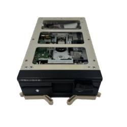 Close-up of Avaya QMTIOA4 floppy drive assembly – legacy replacement for Avaya systems